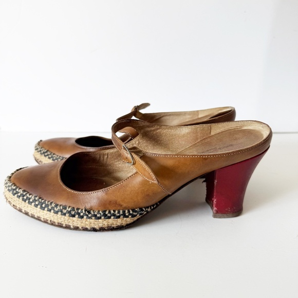 Dries Van Noten Mary Jane Mules sz 38 - Picture 2 of 10